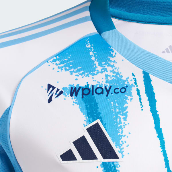 Blanco Camiseta Visitante Millonarios FC 2025