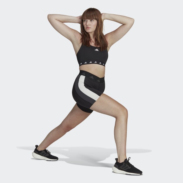 Nero Tight corti da allenamento Hyperglam Techfit BVR36