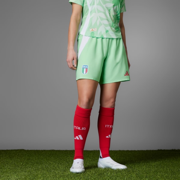 Zielony Szorty Italy 25 (Women's Team) Away Authentic