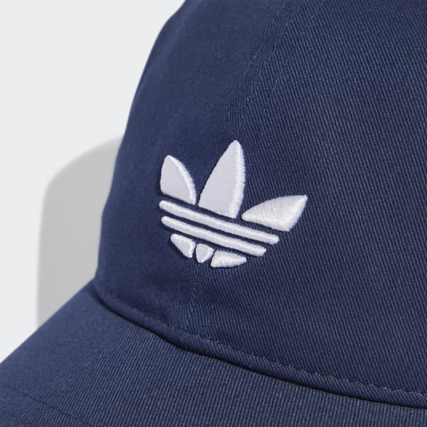 vintage adidas キャップ Vintage Adidas Three Stripes Cap Embroidered Logo Blue Hat