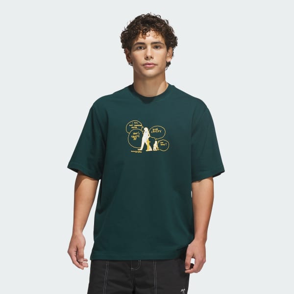 グリーン スケートボーディング×マーク・ゴンザレス クラスティTシャツ