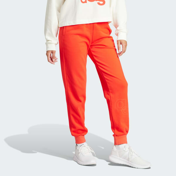 Adidas jogging femme orange new arrivals