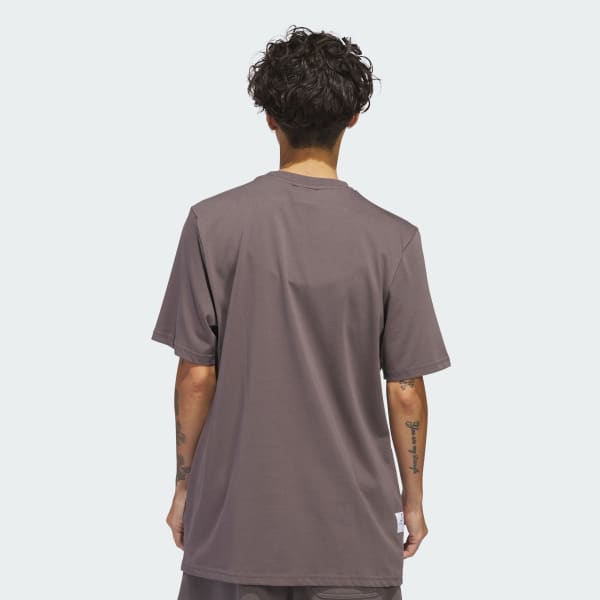 Brown Shmoofoil Featherweight Short Sleeve Tee