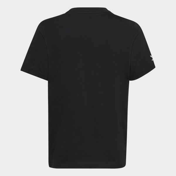 Noir T-shirt graphique I4476