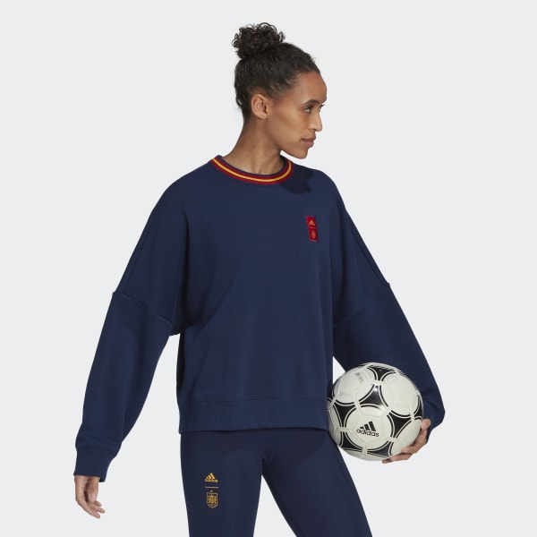 Blauw Spain Crew Sweatshirt DI866