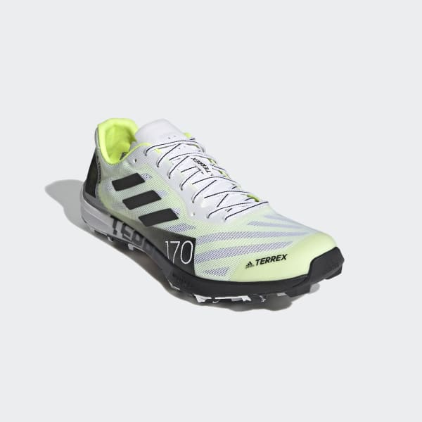 White Terrex Speed Pro Trail Running Shoes KYX15