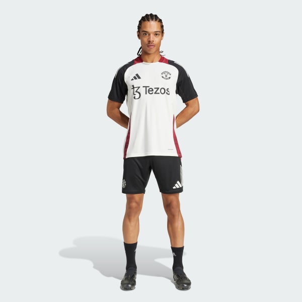adidas Manchester United Tiro 24 Training Jersey White adidas