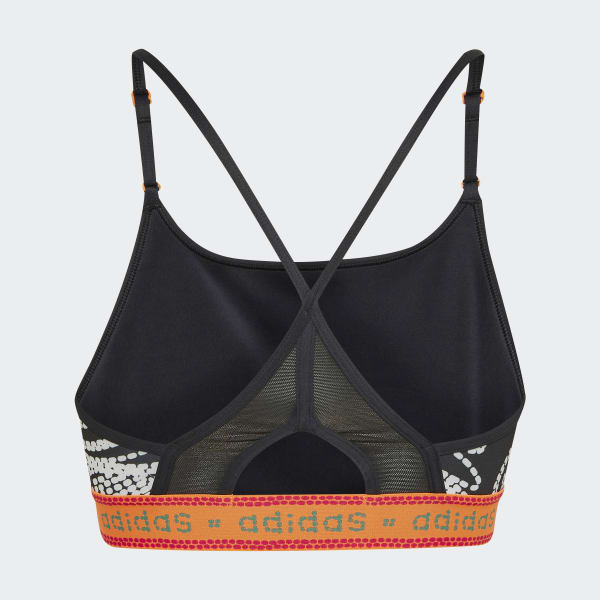 Svart FARM Rio Light-Support BH (store størrelser) VT364