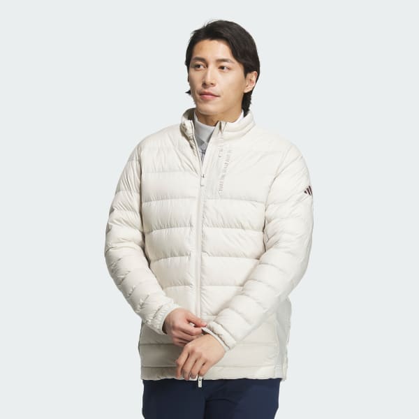 Beige Golf Down Jacket
