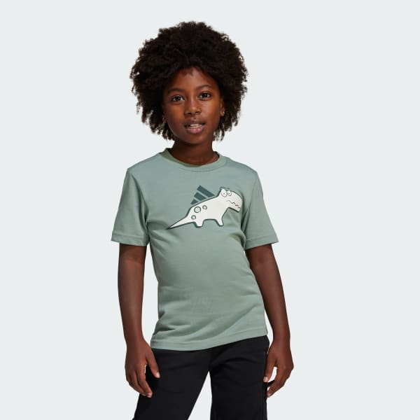 Hijau T-Shirt Anak Grafis Adiraptor Graphic