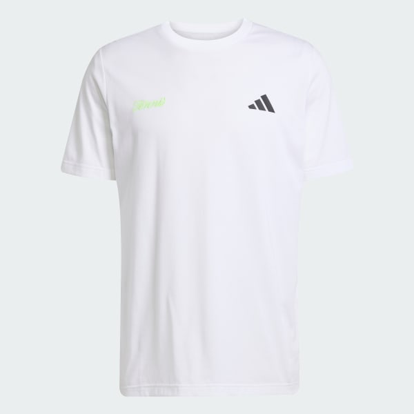 Beyaz Tennis Graphic Tişört