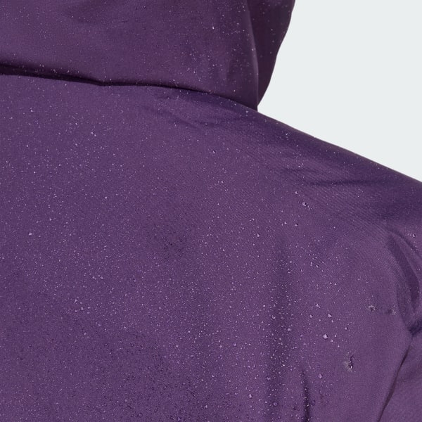 adidas Terrex Multi 2L Rain.Rdy Insulated Jacket - Purple | Free