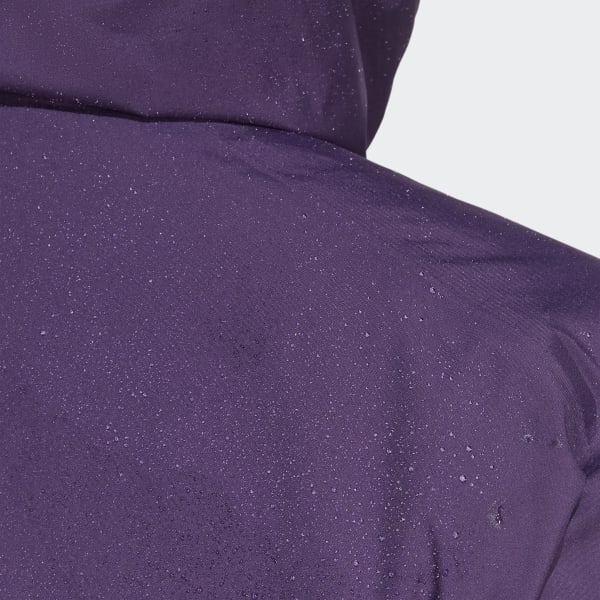 adidas Terrex Multi 2L Rain.Rdy Insulated Jacket - Purple | Free