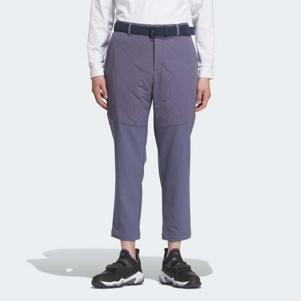 パープル 【ゴルフ】EX STRETCH COLD .RDY 撥水 キルトコンビネーション ジョガーパンツ