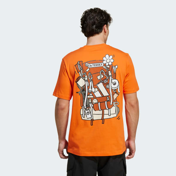 Orange Terrex Graphic Tee