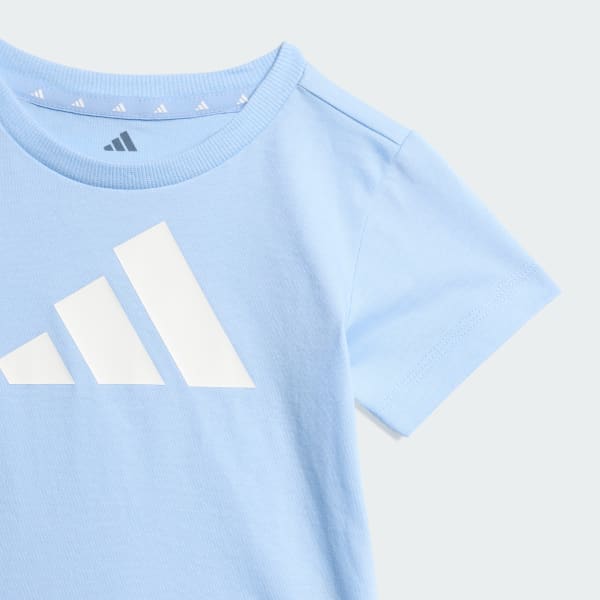 blauw ESSENTIALS T-SHIRT