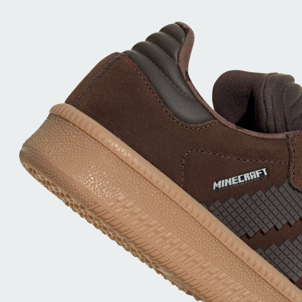 adidas Samba XLG X Minecraft Shoes Kids - Brown | Free