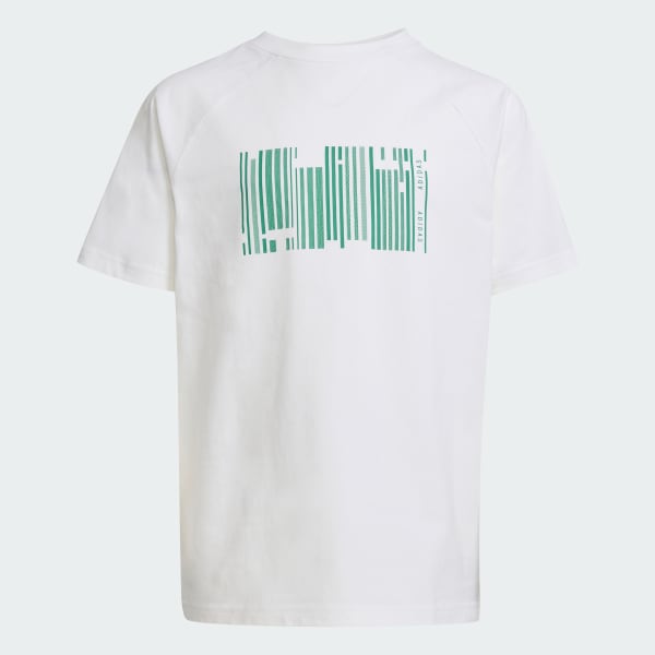 White Emerging Harmony Graphic Tee Kids