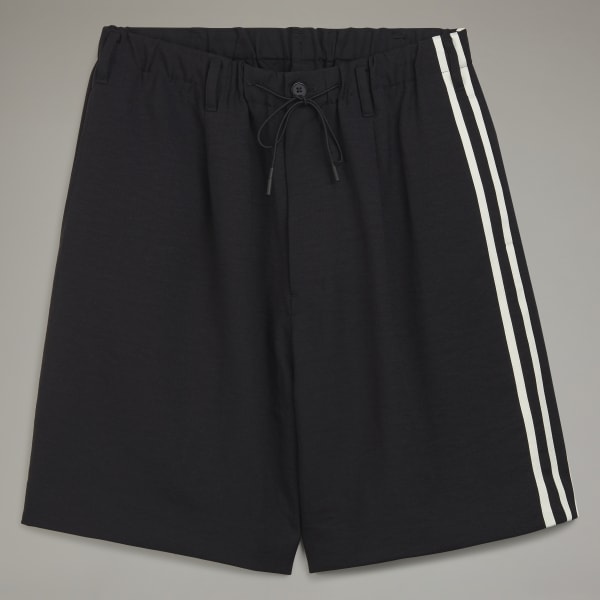 Nero Y-3 Sport Uniform 3-Stripes Shorts