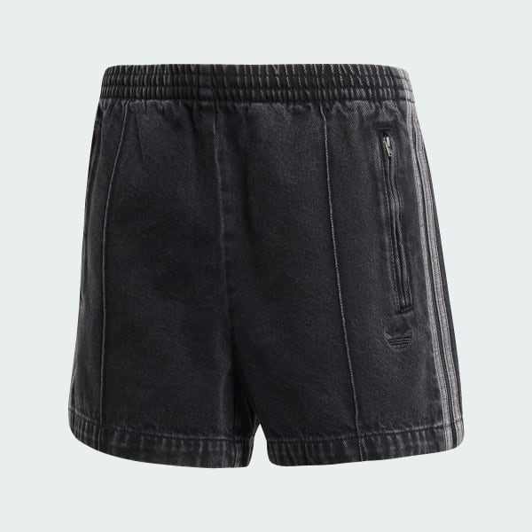 Black Adicolor Denim Firebird Shorts