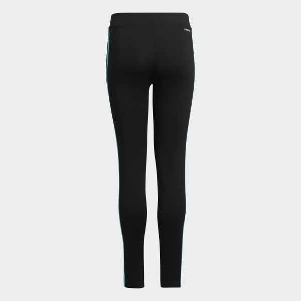 Zwart Designed 2 Move 3-Stripes Legging