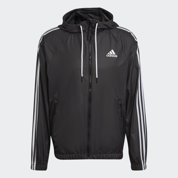 Adidas mens windbreaker jacket discount