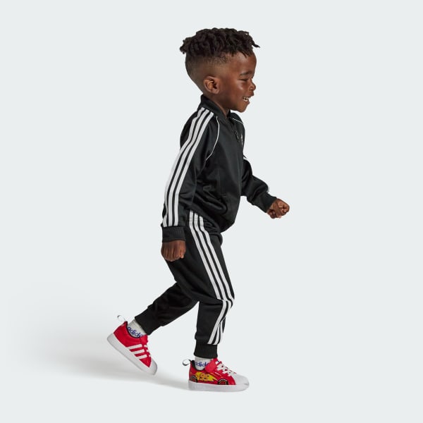 Rojo Zapatillas adidas Pixar Cars Adifom Superstar 360 para niños
