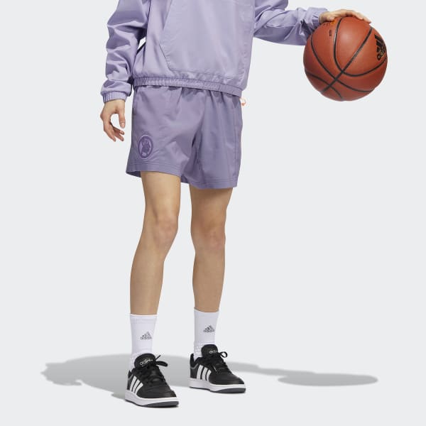 fialová Šortky Hoop York City Pinned QDZ06