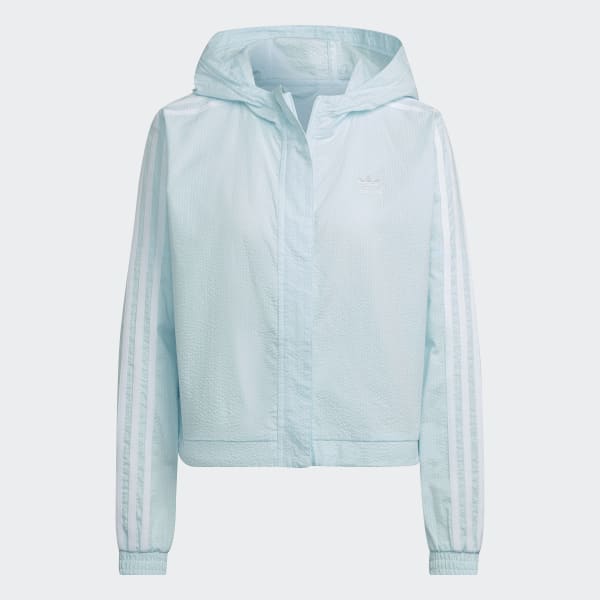 Blue Adicolor Classics Poplin Hooded Track Jacket UG341