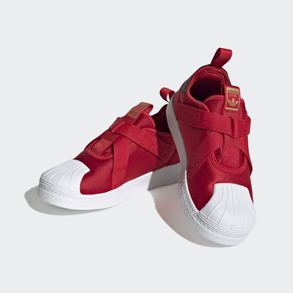 rouge Chaussure Superstar 360