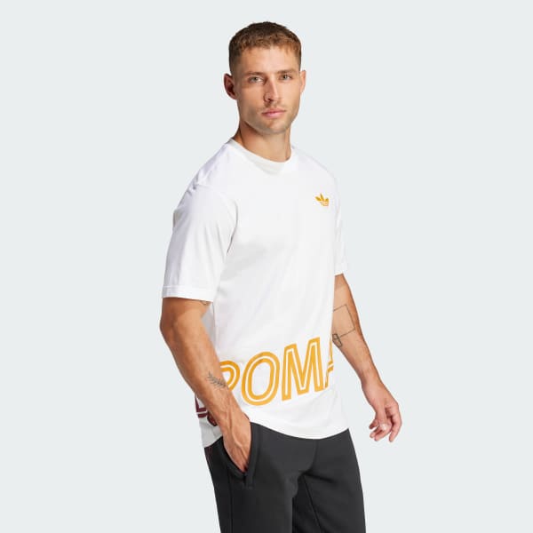 Λευκό AS Roma Graphic Tee