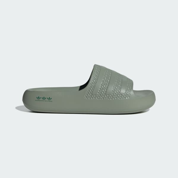 Chanclas adidas 2025 verde agua