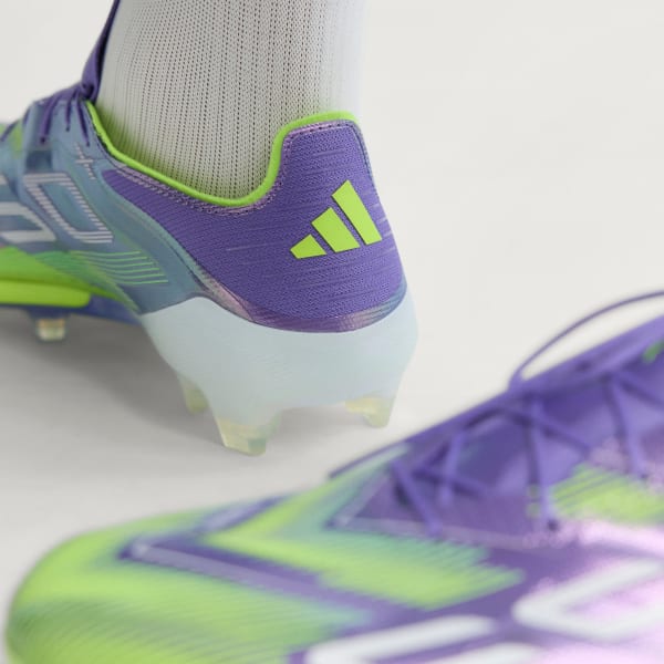 adidas F50+ Firm Ground Cleats - Purple | Free Shipping with