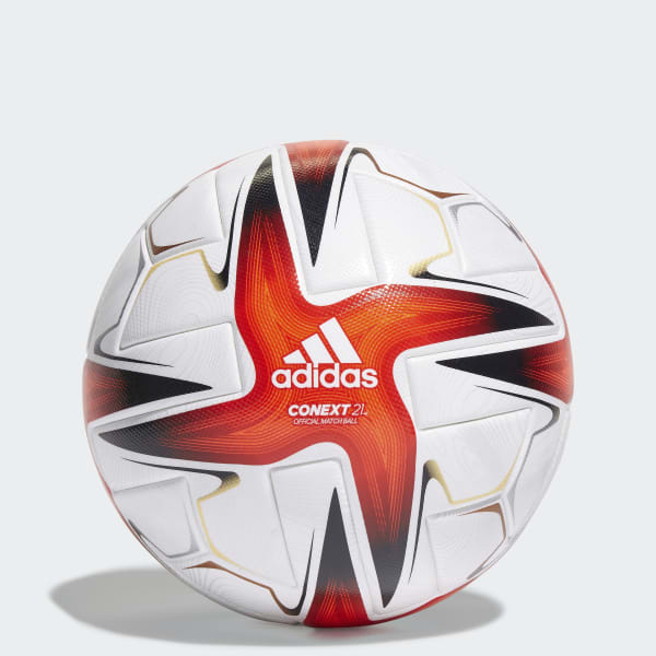 最終値下げ！adidas CONEXT 21 サッカーボール 公式試合球 molten アディダス コネクト21 試合球(ホワイト×レッド) AF535