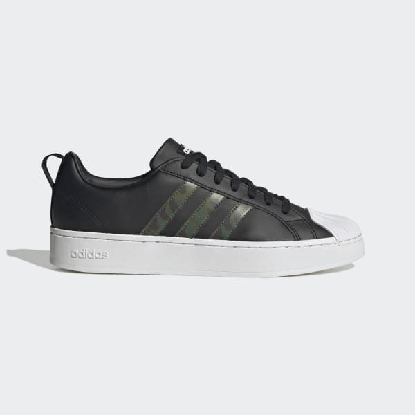 adidas Streetcheck Cloudfoam Lifestyle Basketball Low Court Camo Graphic Shoes zwart adidas Belgium
