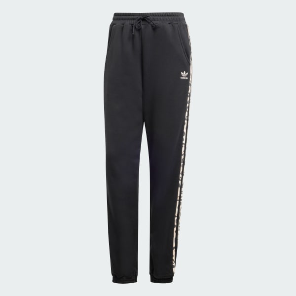 Preto Calça adidas Originals Leopard Luxe