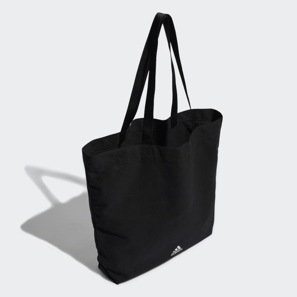 Black Back to School Canvas Shopper Bag SU170