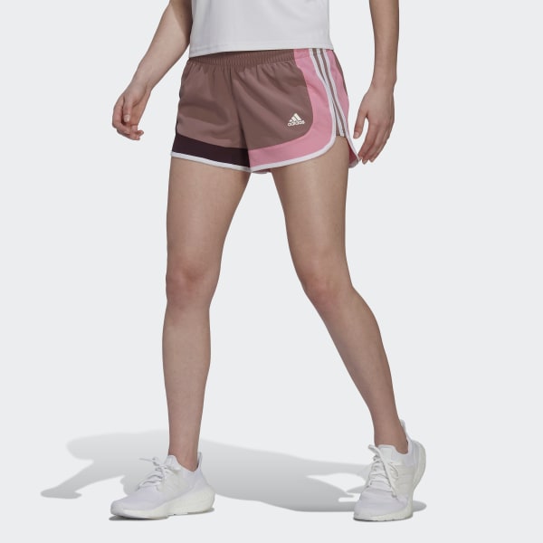 Μωβ Marathon 20 Colourblock Running Shorts