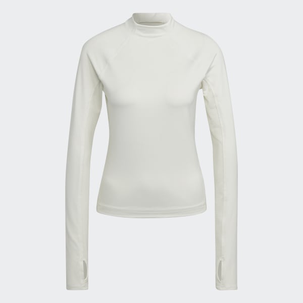blanc T-shirt Karlie Kloss Long Sleeve