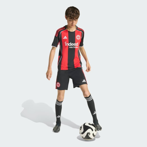Μαύρο Eintracht Frankfurt 25/26 Home Jersey