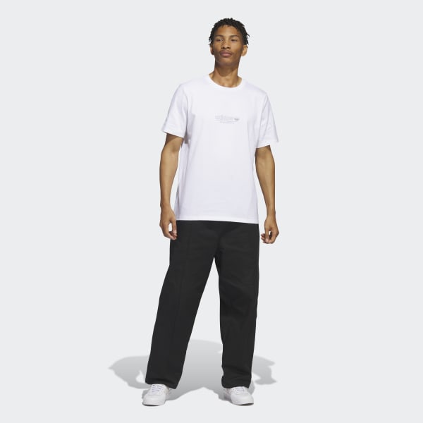 Zwart Pintuck Broek (Uniseks)