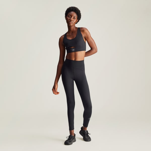 Zwart adidas by Stella McCartney TrueStrength Yoga Sportbeha