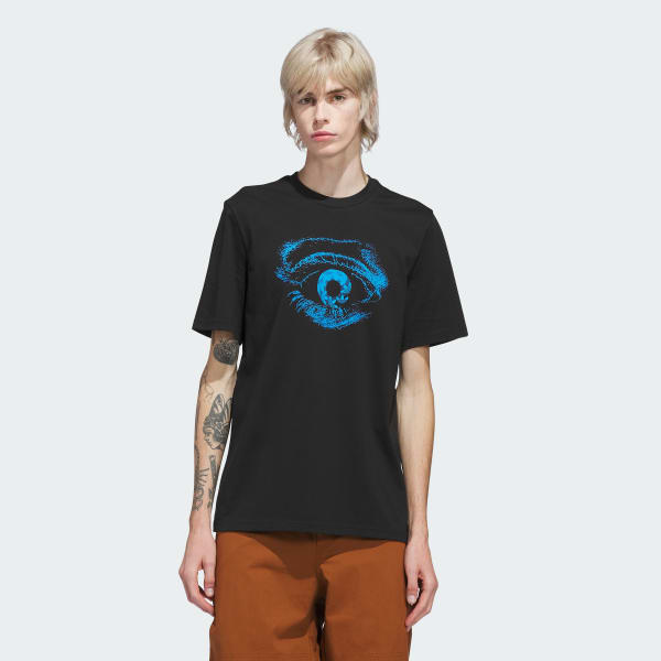 Preto CAMISETA SKATEBOARDING EYEBALL GRIT