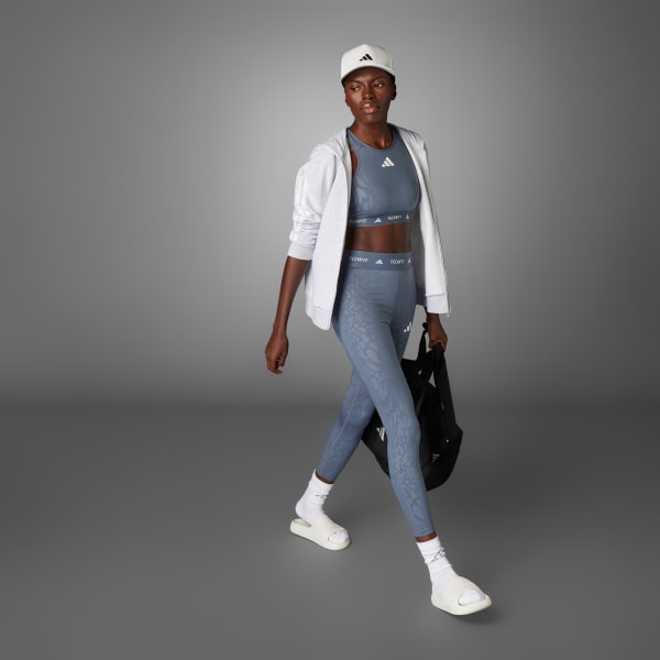 Μαύρο Techfit Printed 7/8 Leggings