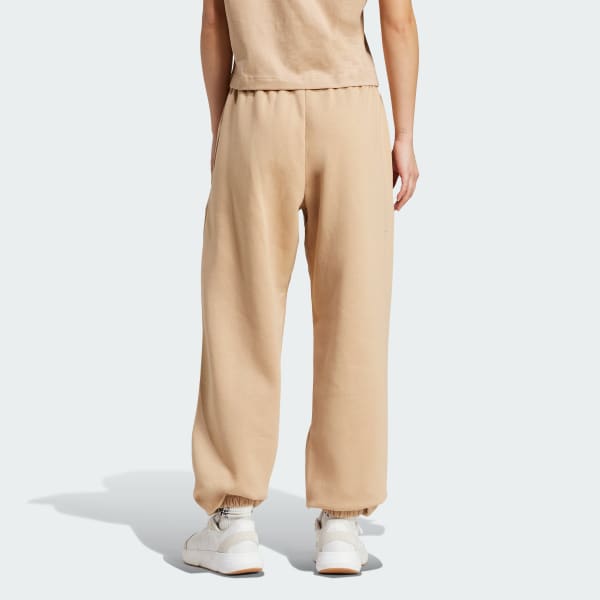 Marron Pantalon ample molleton ALL SZN