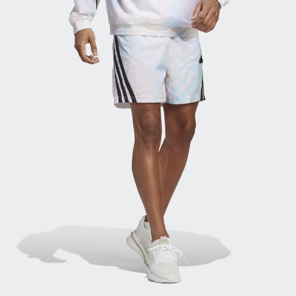 Blanco Shorts Estampados Future Icons