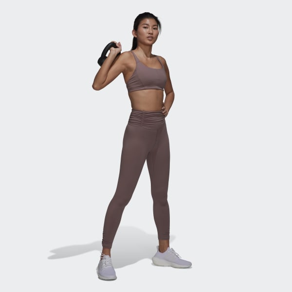 Lila Yoga Studio Gathered 7/8-Leggings