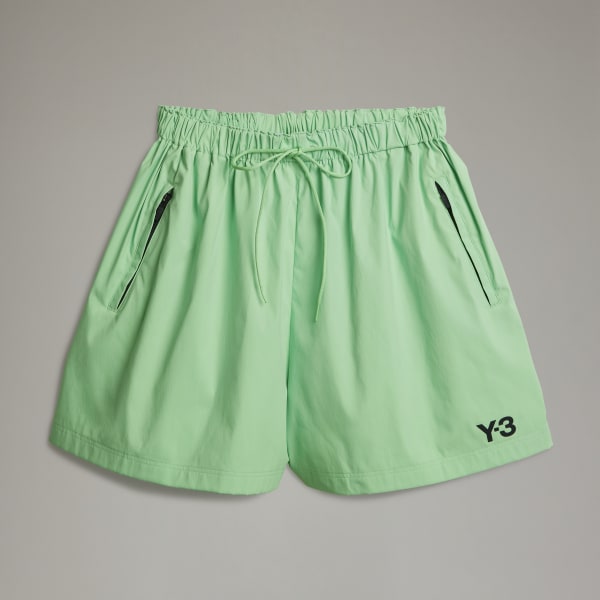Green Y-3 Shorts UB499