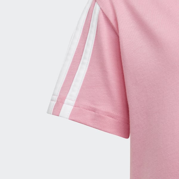 Rose T-shirt Essentials 3-Stripes DJ080