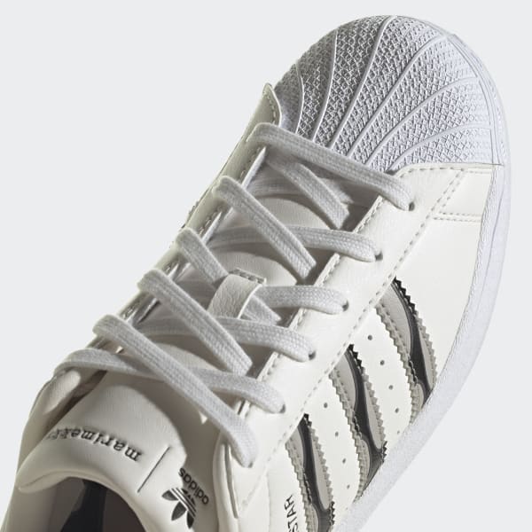Adidas superstar white shop silver 41